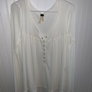 Free People Thermal Henley